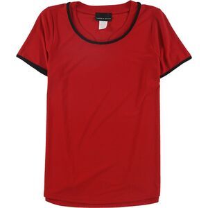 Lauren M. Petites Womens Piped Shell Blouse, NWT